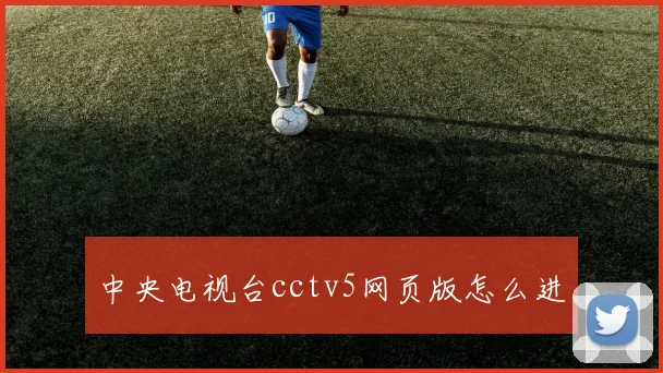 中央电视台cctv5网页版怎么进